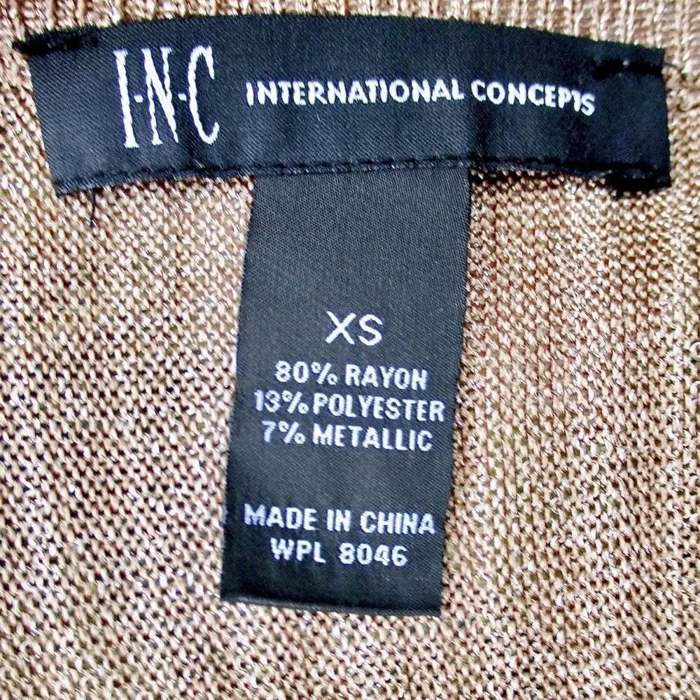 INC International Concepts Cold Shoulder Top - Picture 6 of 7